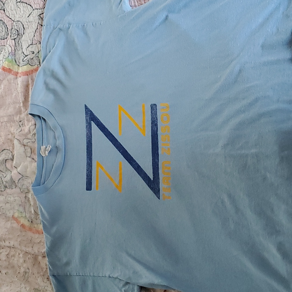 Xl light blue Team Zissou shirt Life Aquatic